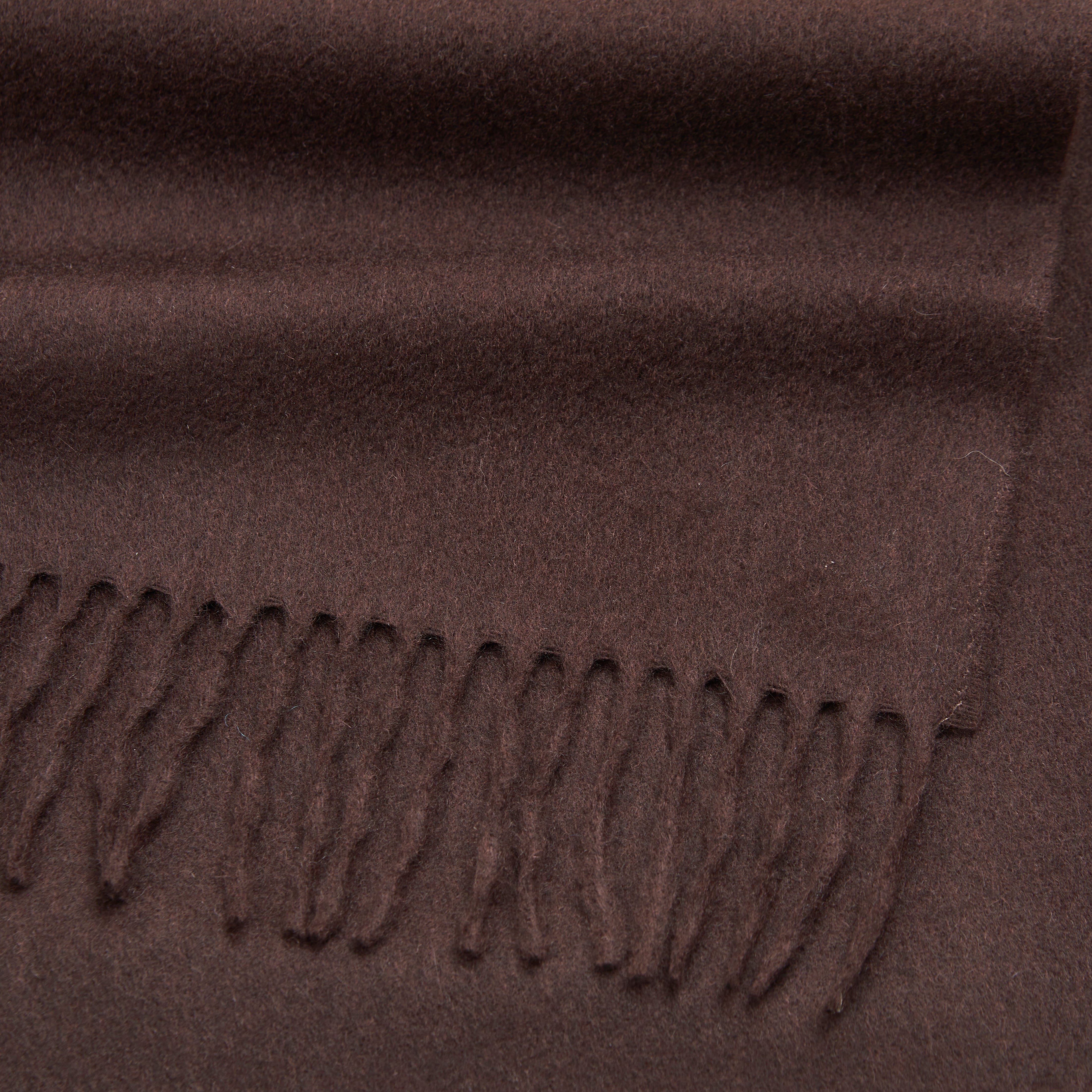 Cashmere Woven Scarf Chocolate