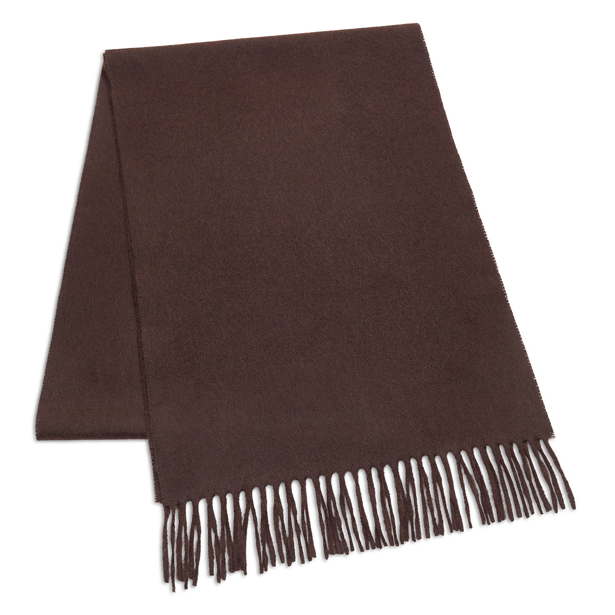 Cashmere Woven Scarf Chocolate