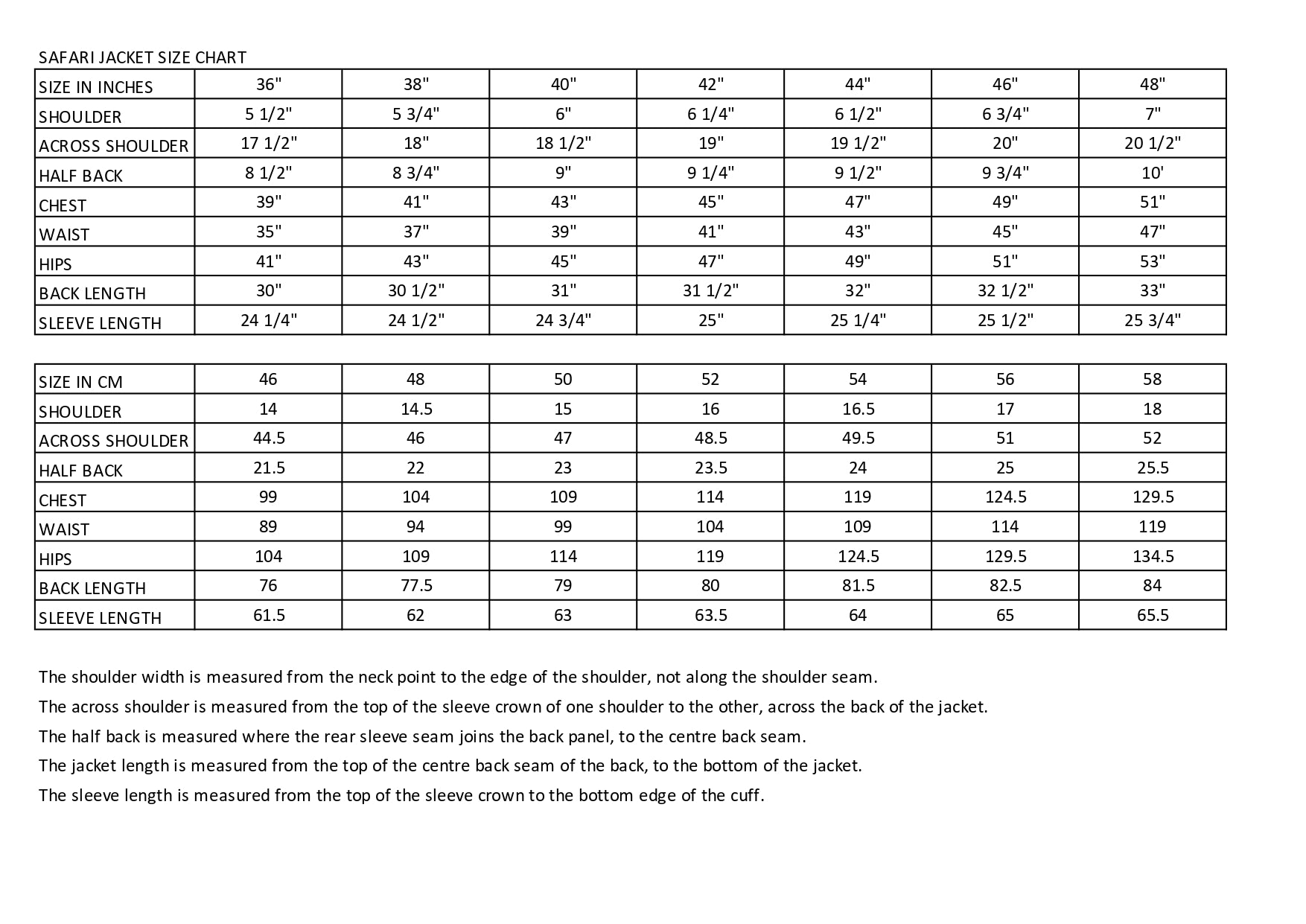 Drab Cotton Safari Jacket