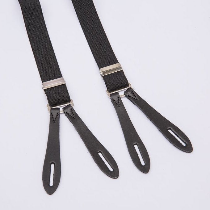 Vintage Narrow Braces Black