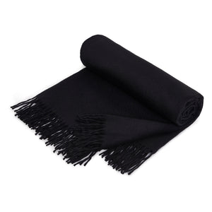 udeshi black cashmere blanket scotland