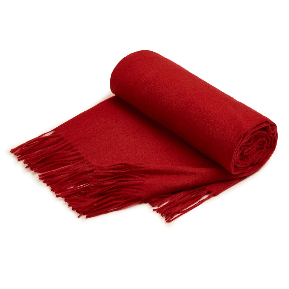 udeshi red cashmere blanket scotland