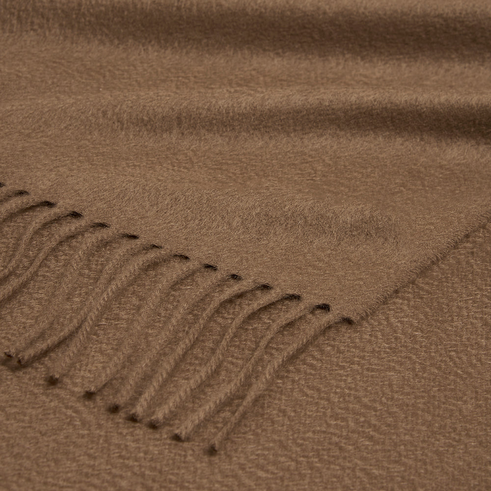 udeshi brown coffee cashmere blanket scotland