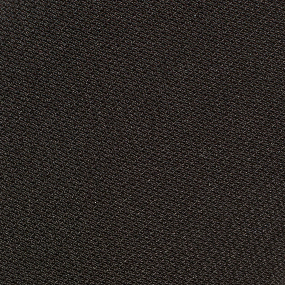 Plain Honeycomb Silk Tie Black