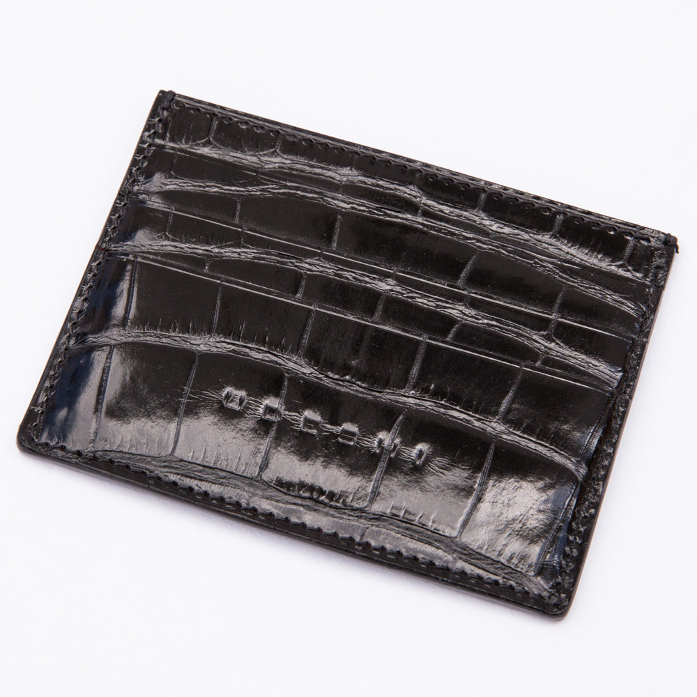 Alligator 7-card Case Black