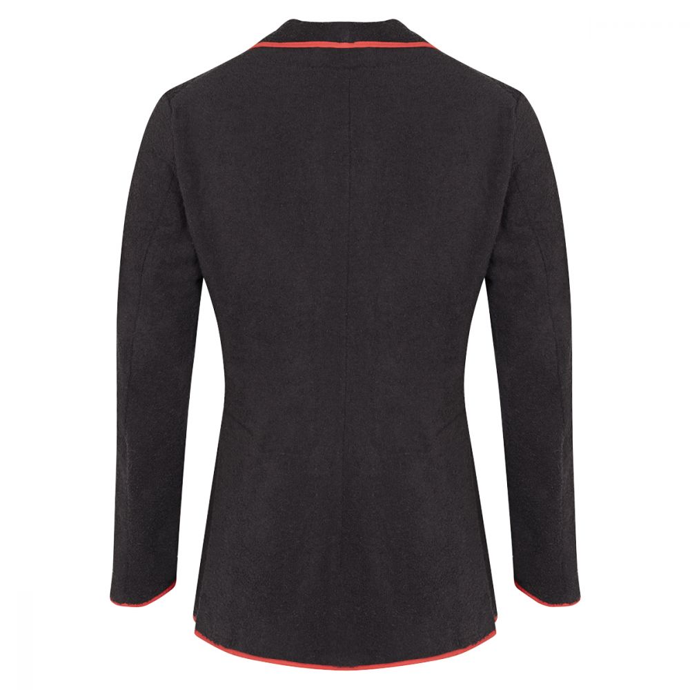 Towelling Praia Blazer Black