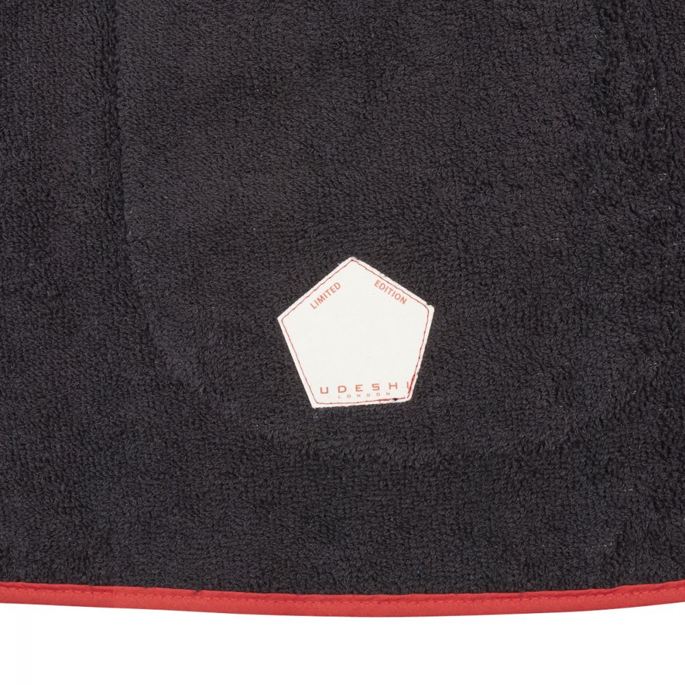 Towelling Praia Blazer Black