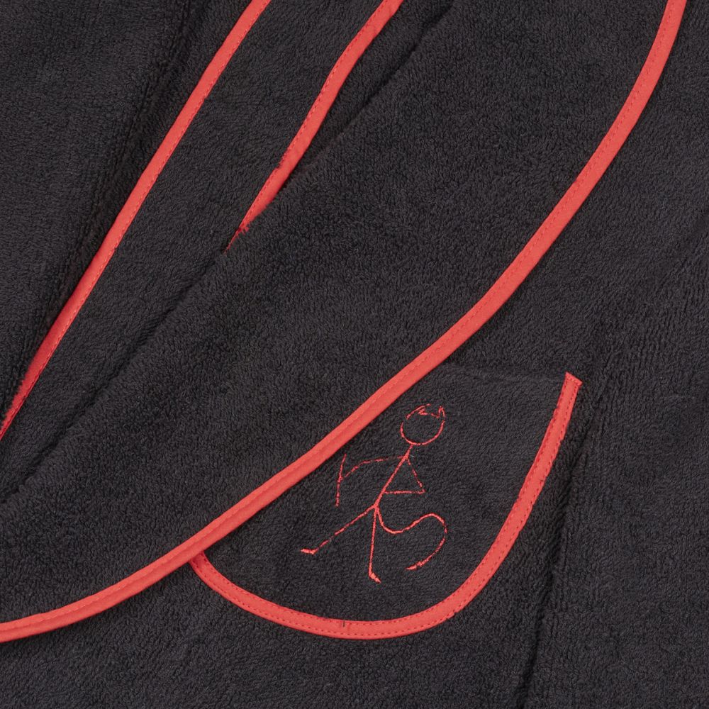 Towelling Praia Blazer Black