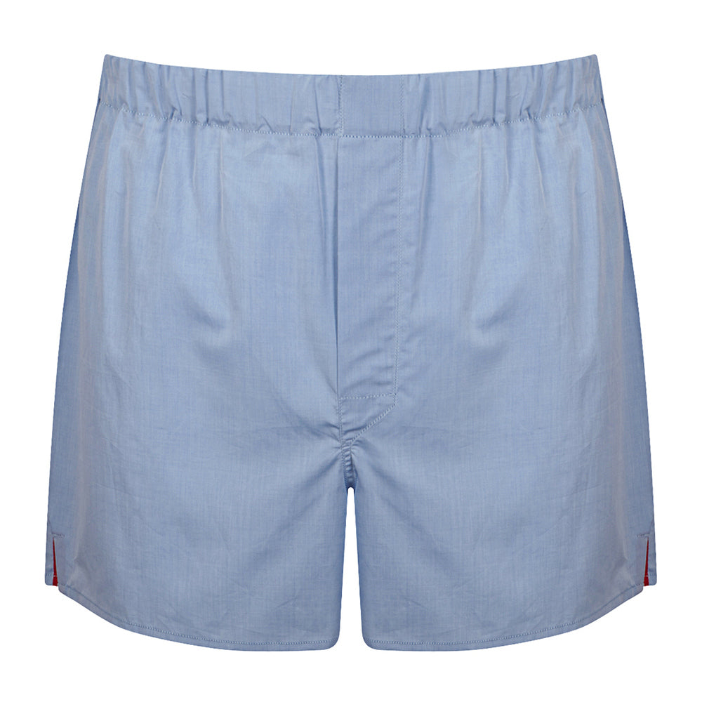 Italian 200/2 Fold Boxers Blue