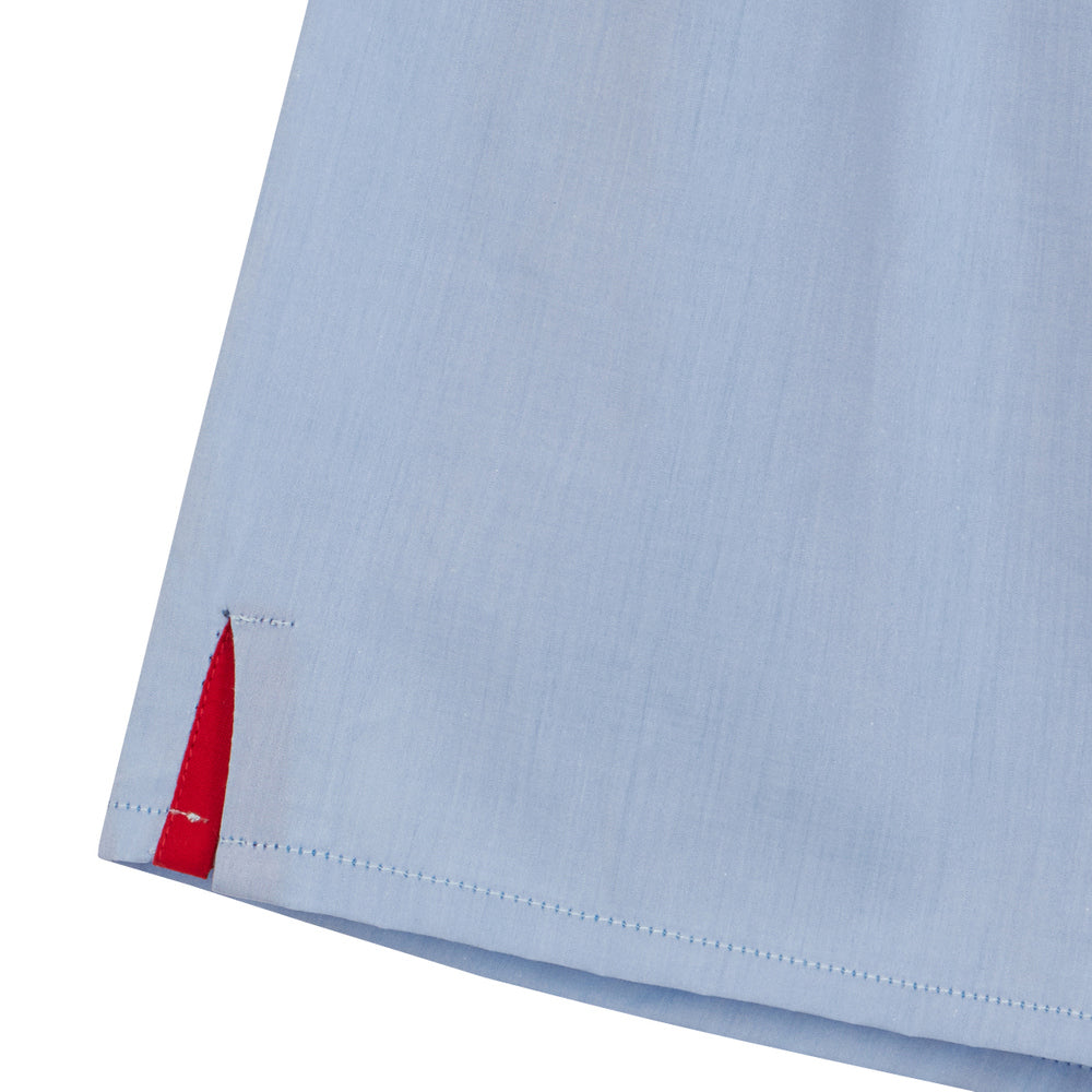 Italian 200/2 Fold Boxers Blue