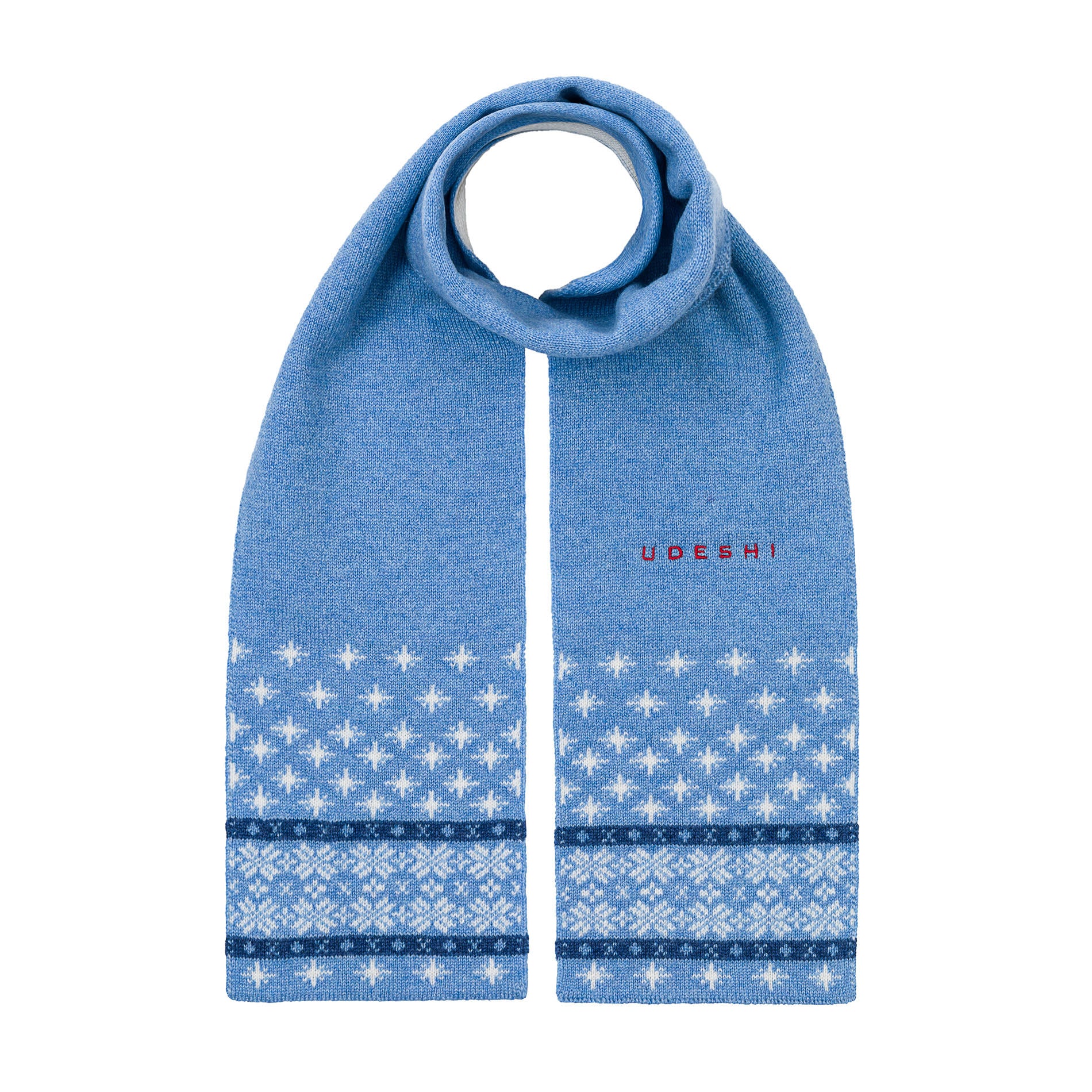 Children's Cashmere Scarf Blue