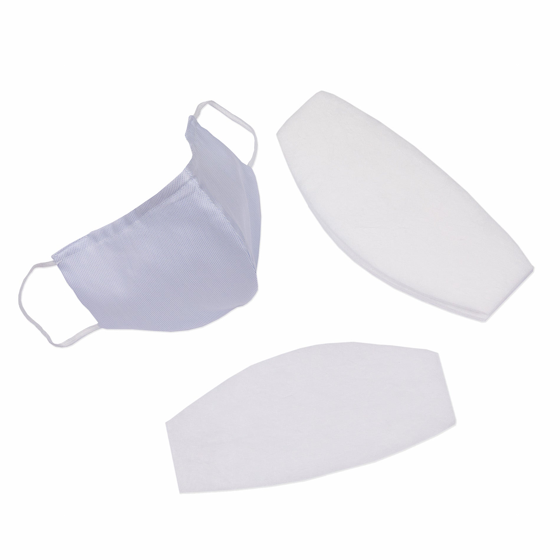 Community Mask Blue Pin Stripe