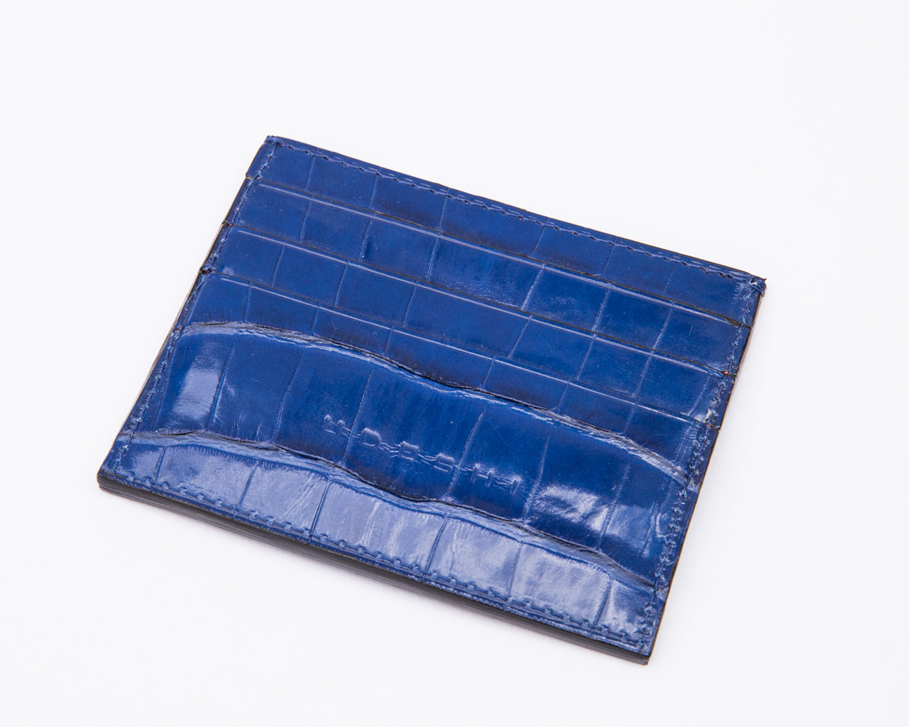 Alligator 7-card Case Blue