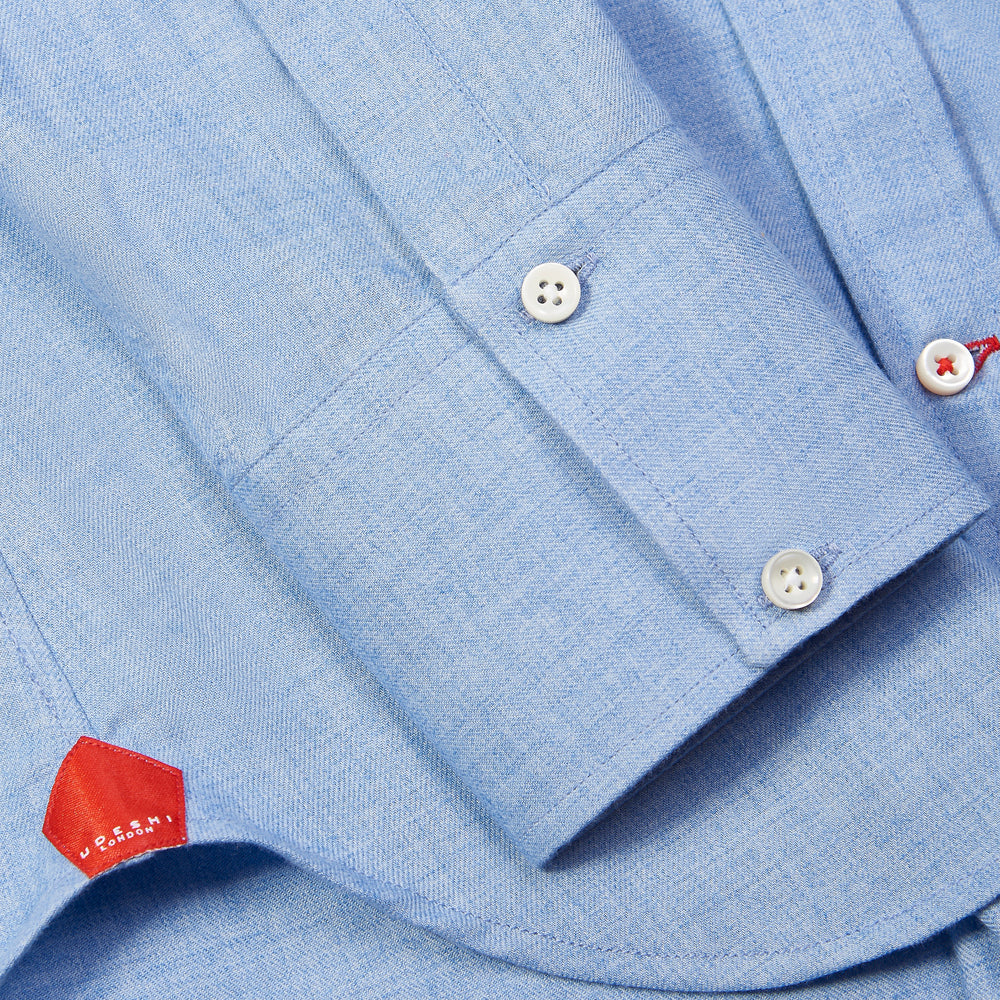 Swiss Cashmerello Shirt Blue