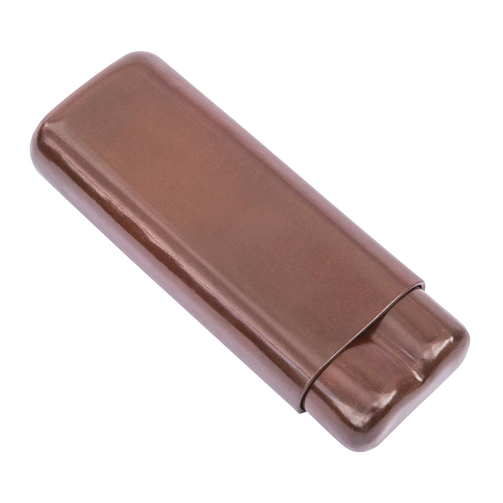 Gigantes Doble Cigar Case Brown