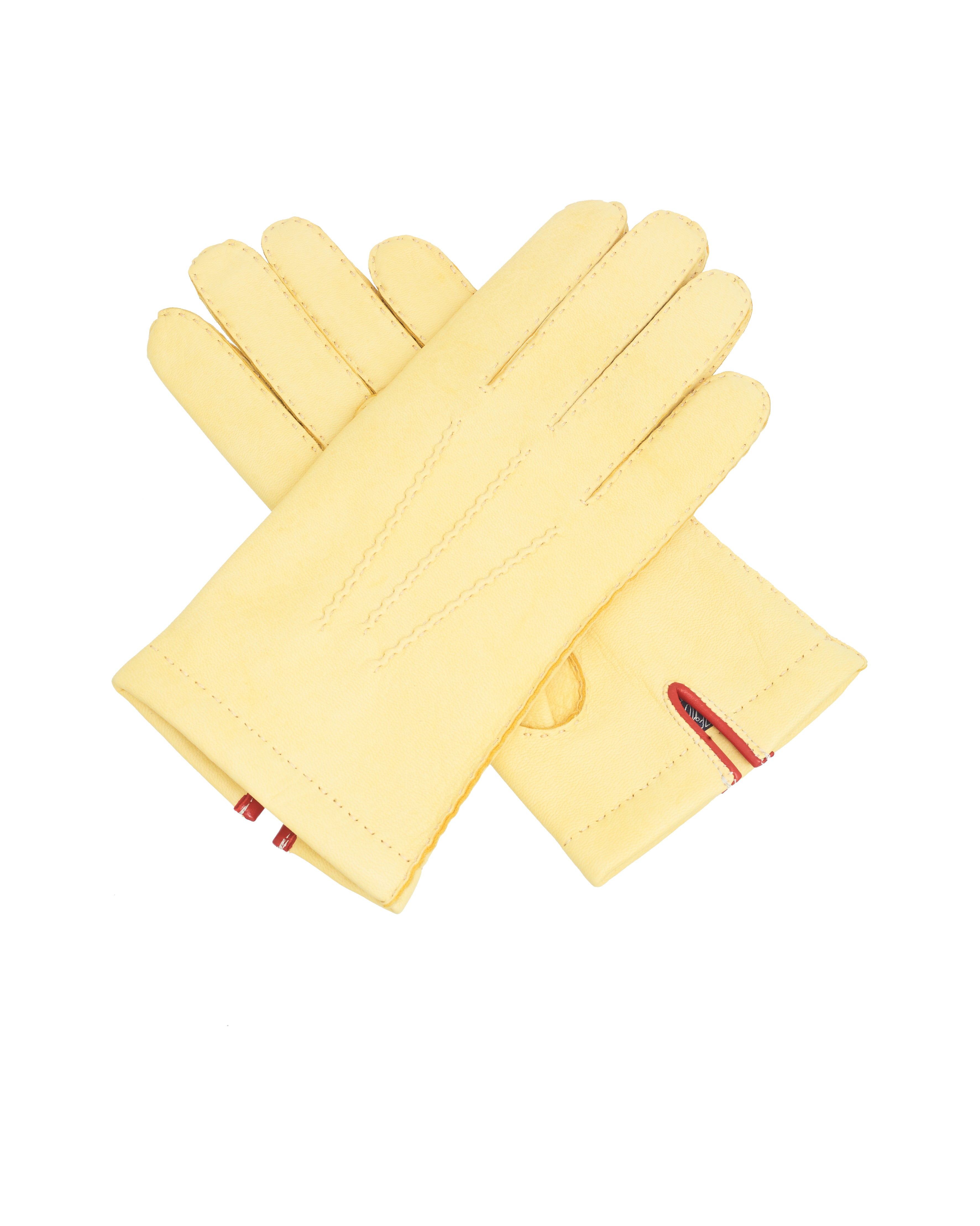 Buck Skin Gloves Yellow