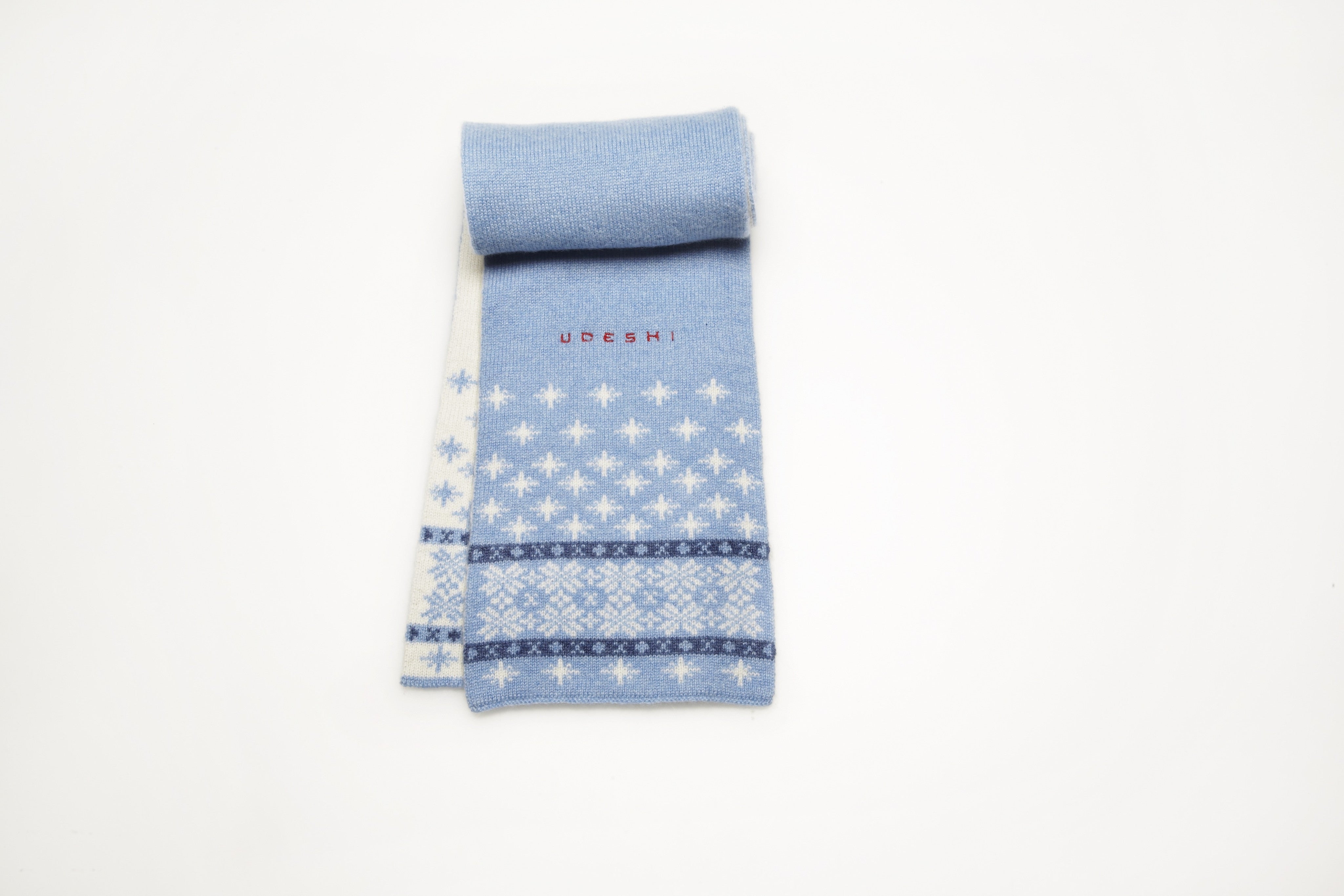 Children's Cashmere Scarf Blue