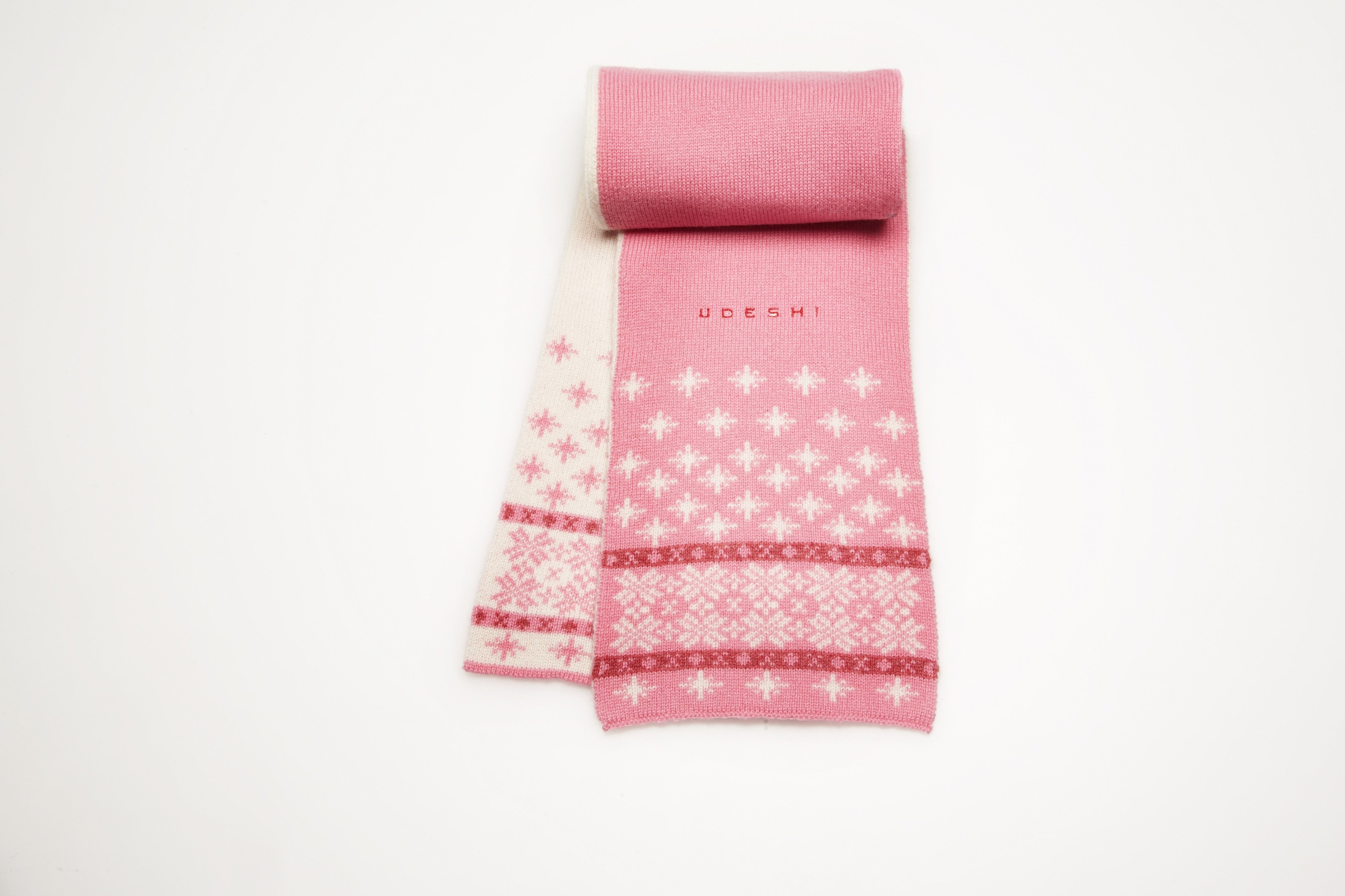 Children's Cashmere Scarf Pink