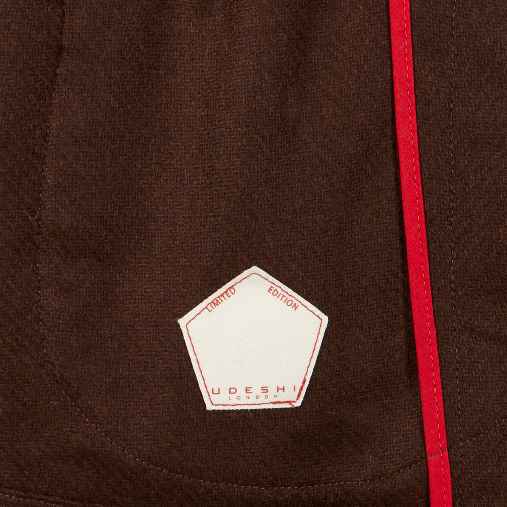 Italian Chocolate Twill Barchetta Blazer