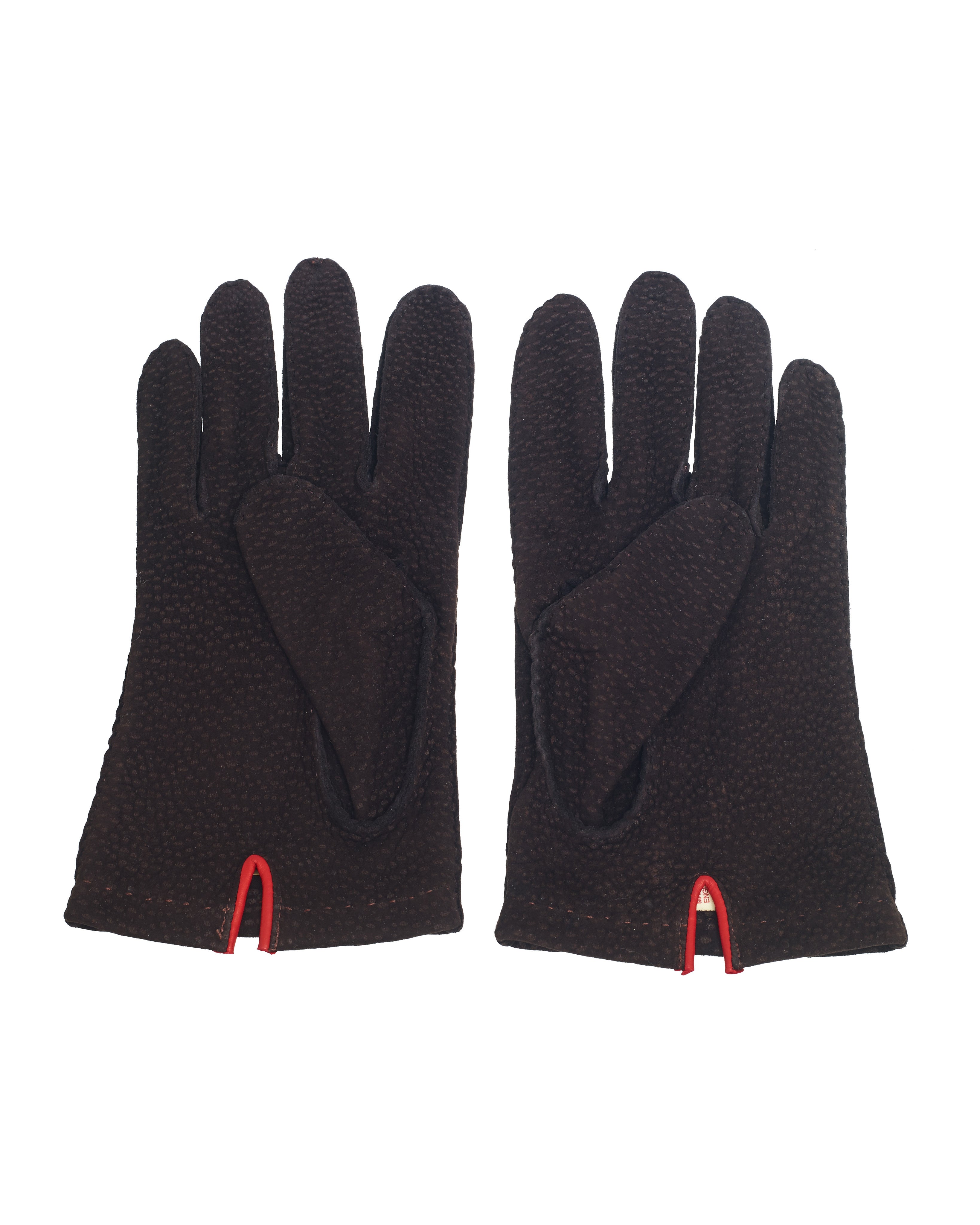 Peccary Gloves Chocolate
