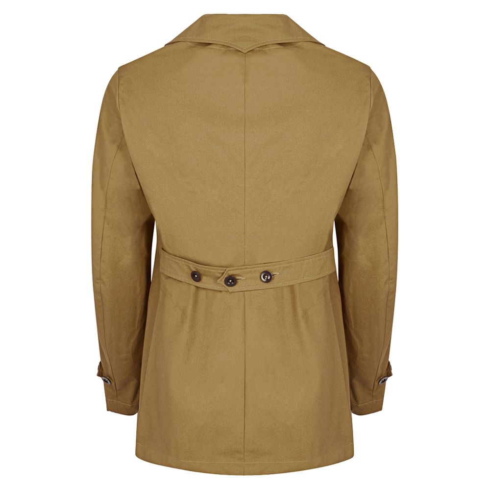 Drab Cotton Safari Jacket