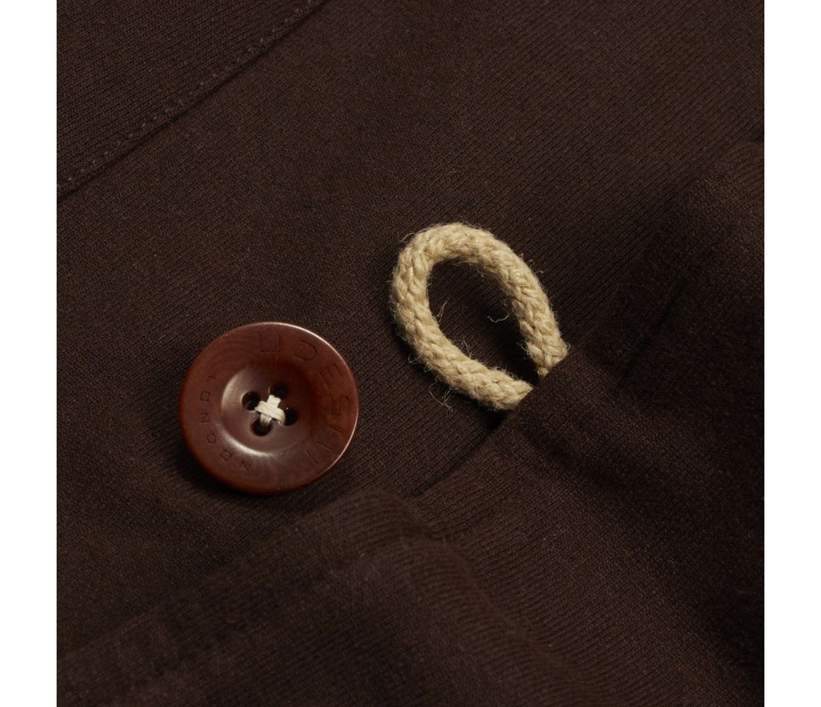 Espresso Knit Duffle Corto