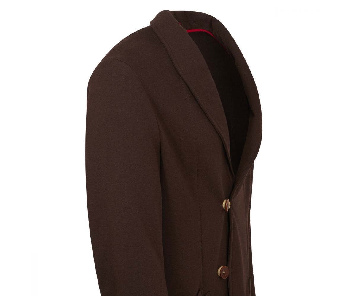 Espresso Knit Duffle Corto