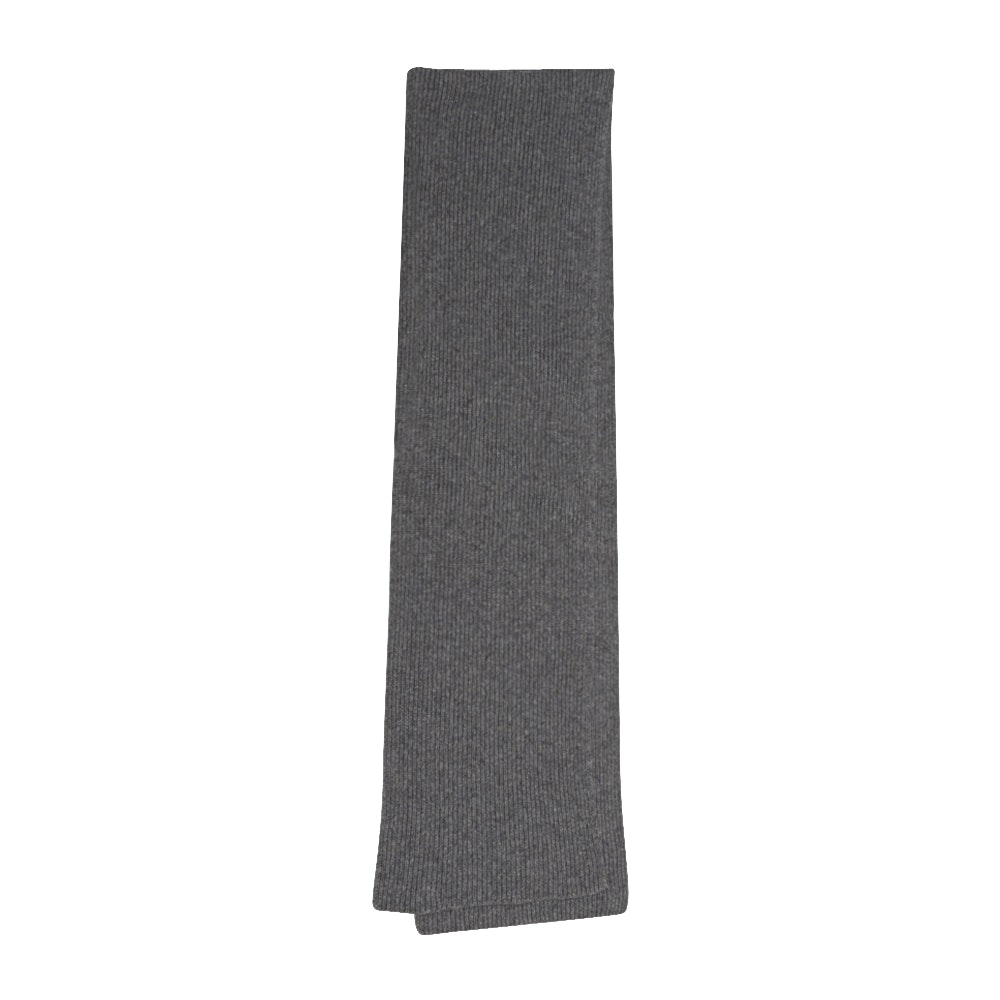 Cashmere Knit Scarf (Grey)