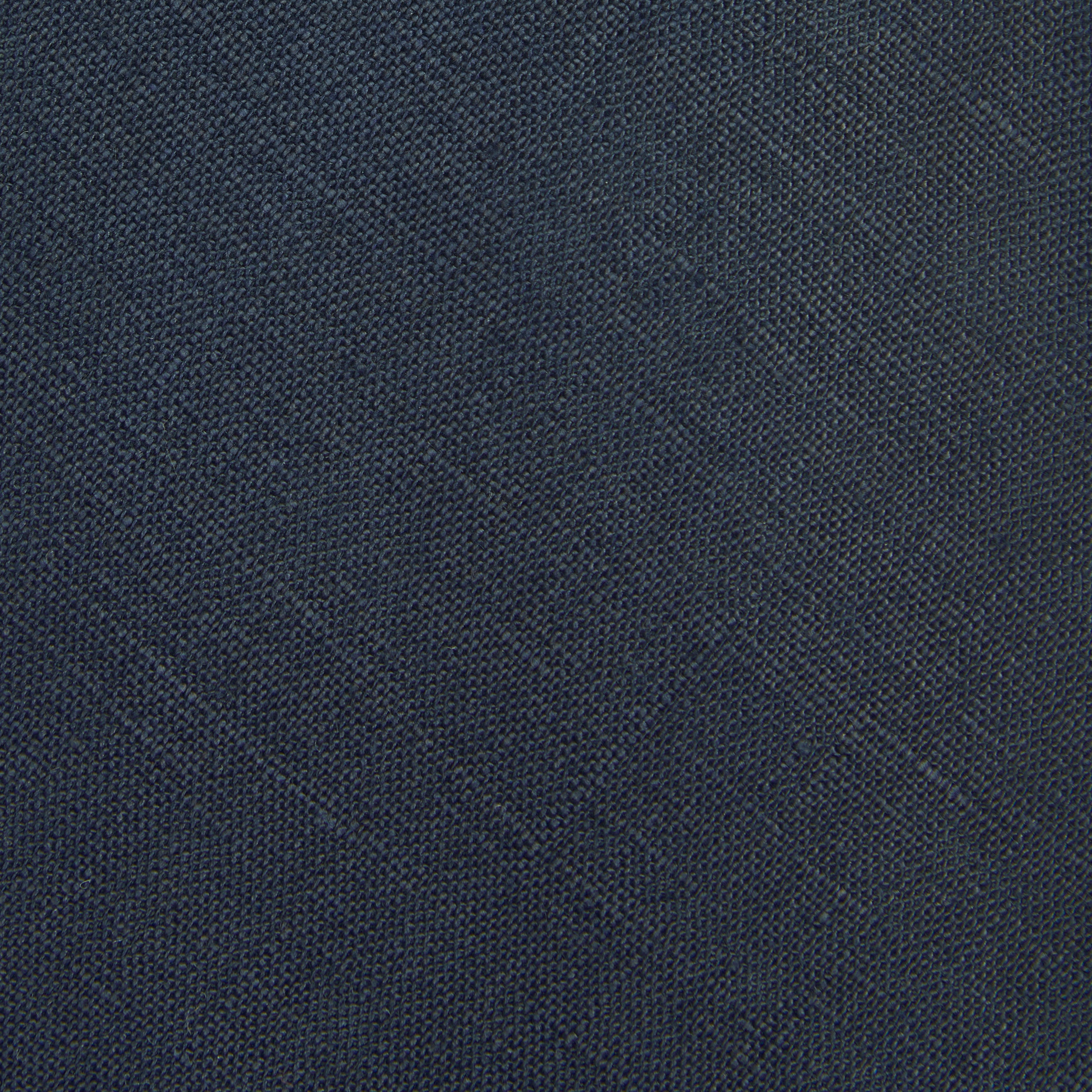 Plain Linen Tie Navy