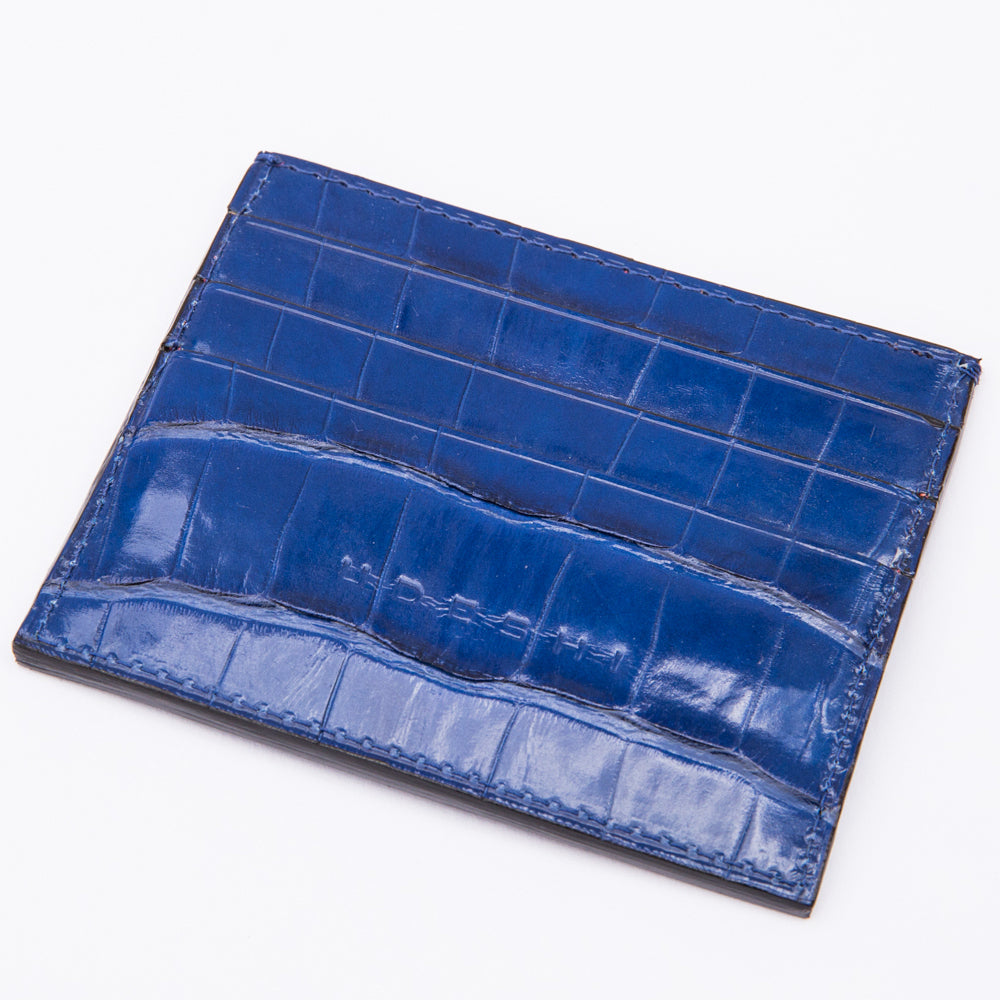 Alligator 7-card Case Blue