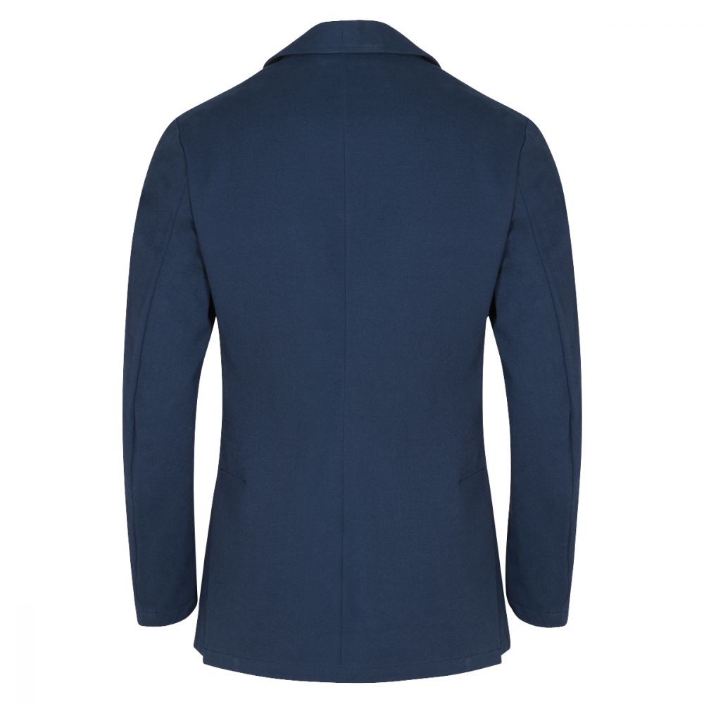 Navy Canvas Duffle Corto