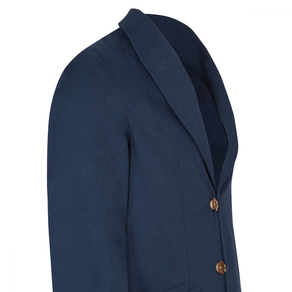 Navy Canvas Duffle Corto