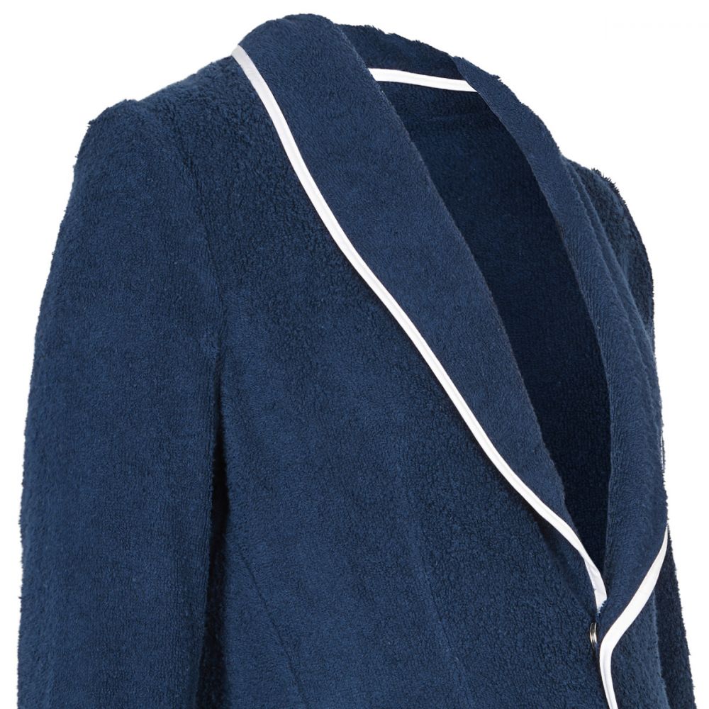 Towelling Praia Blazer Navy