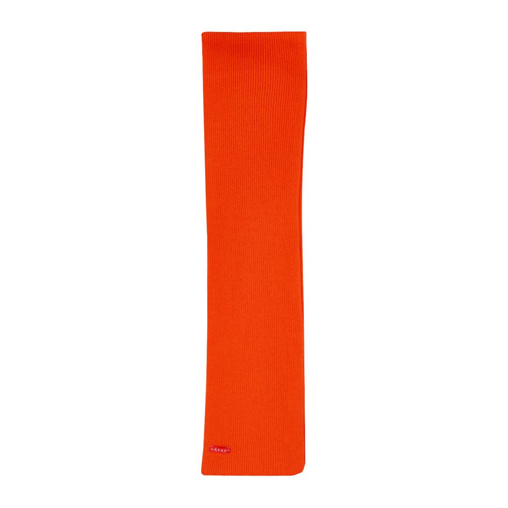Cashmere Knit Scarf (Orange)