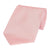 Plain Silk Cotton Tie Pink