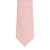 Plain Silk Cotton Tie Pink