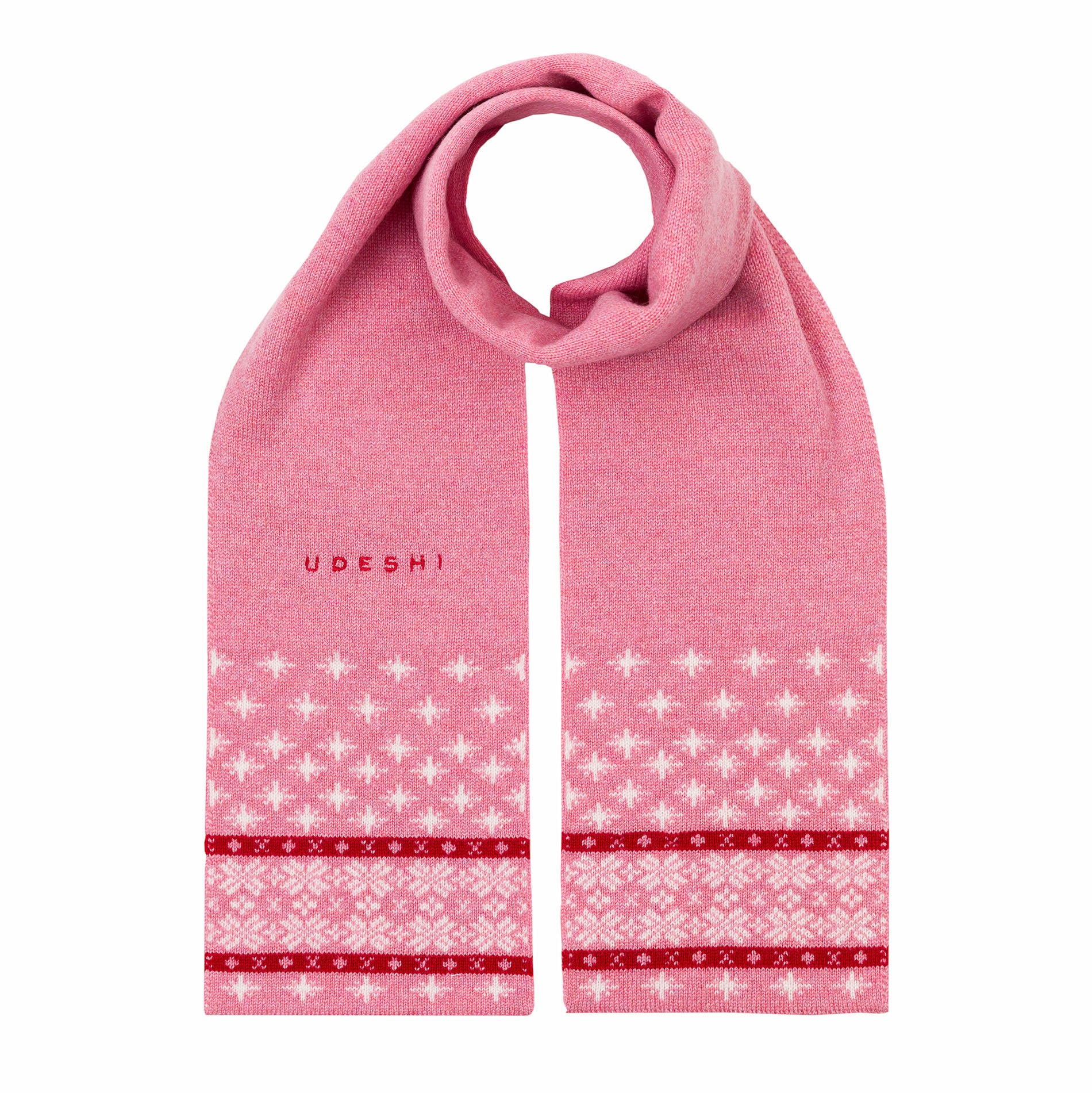 Children's Cashmere Scarf Pink