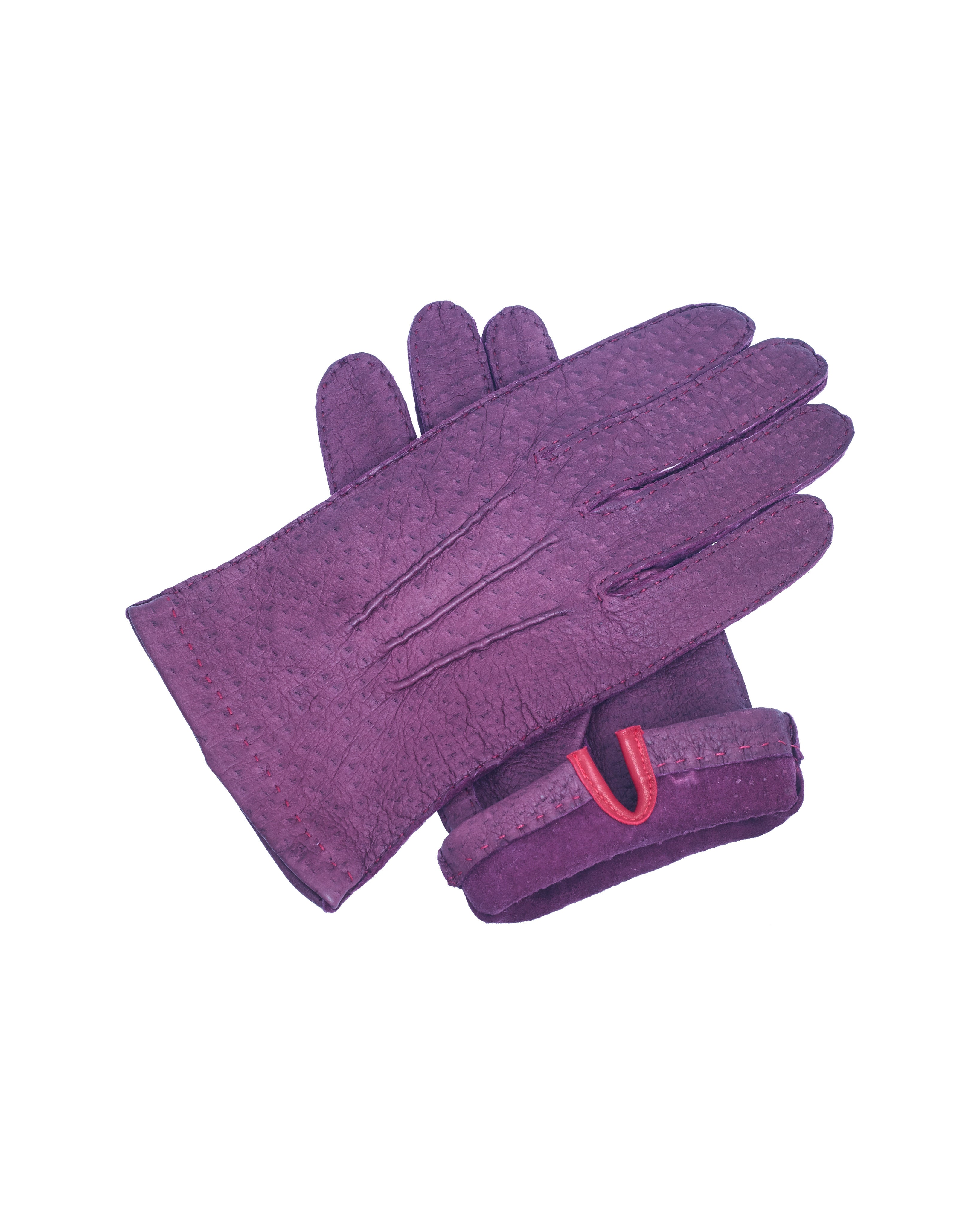 Peccary Gloves Purple