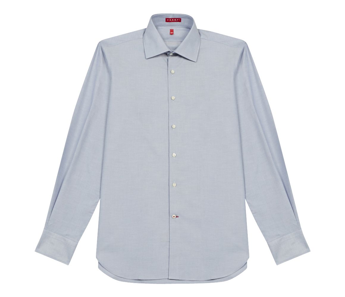 Swiss Oxford Shirt Blue