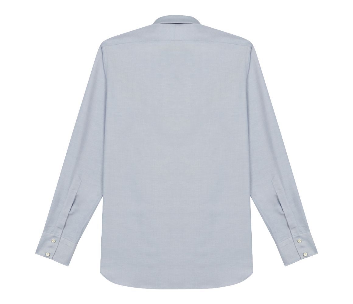 Swiss Oxford Shirt Blue