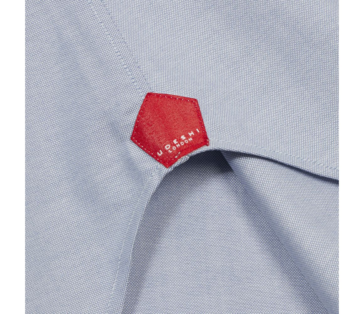 Swiss Oxford Shirt Blue