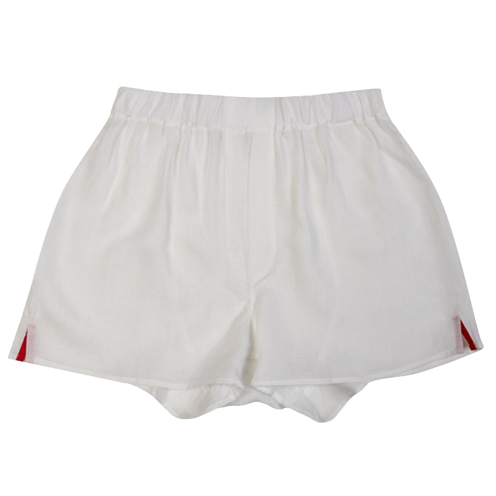 Italian Linen Boxers White