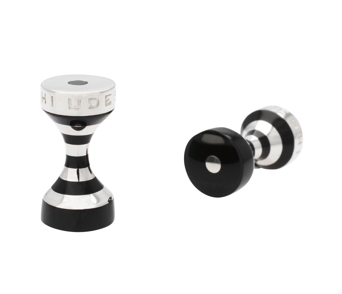 Segmented Cufflinks Onyx