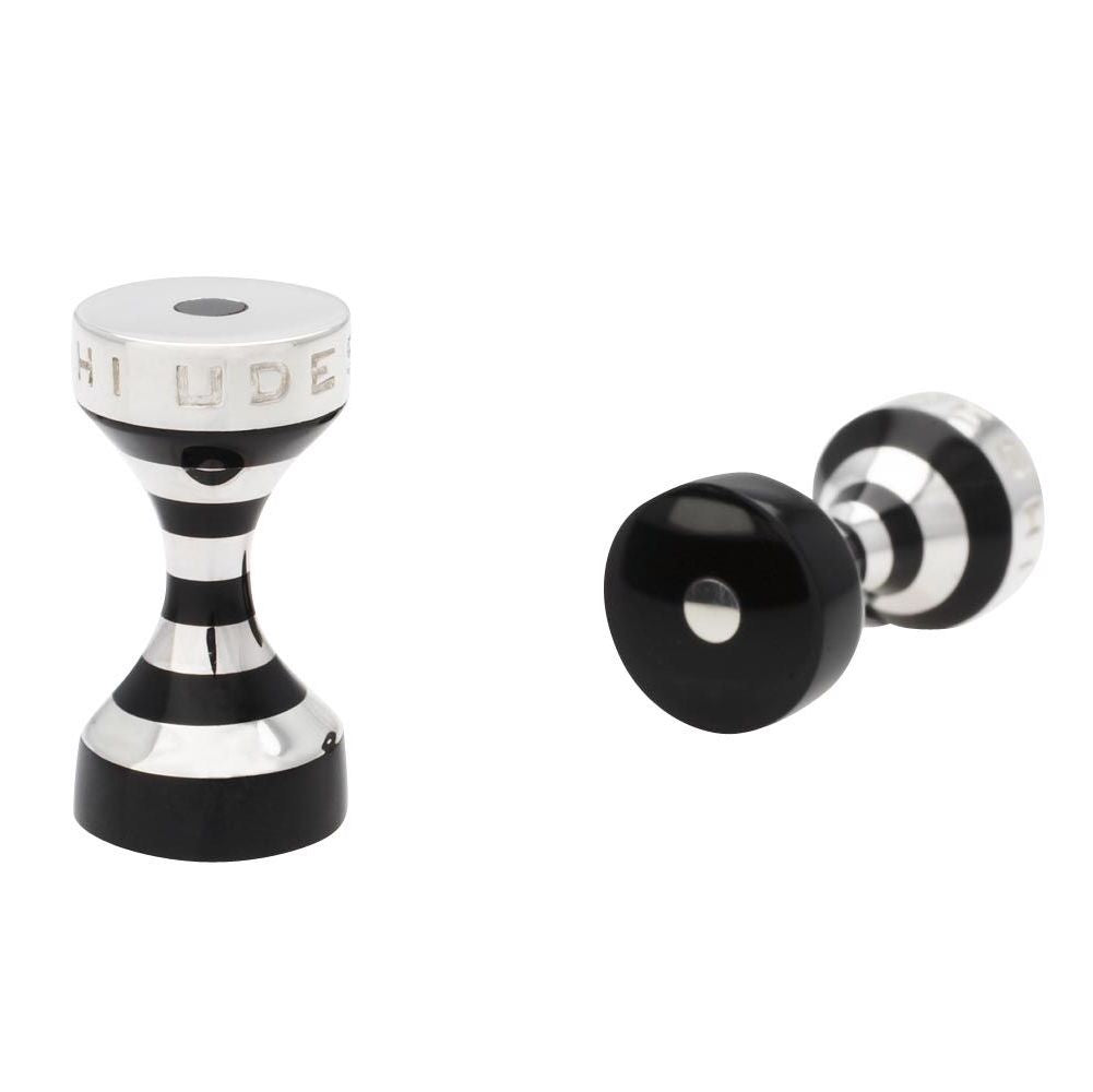 Segmented Cufflinks Onyx