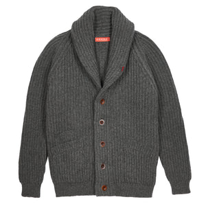 udeshi gray grey shawl cardigan