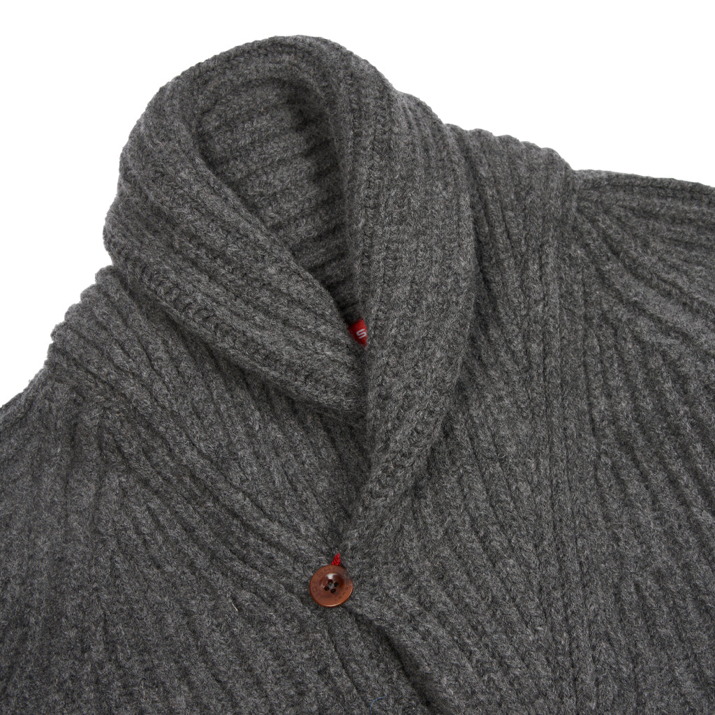 udeshi gray grey shawl cardigan