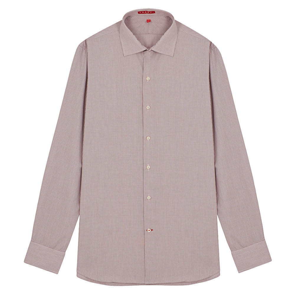 Swiss Check Wine Shirt