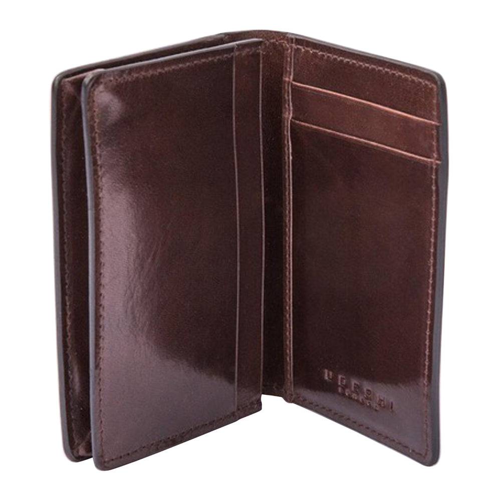 Folding Card Holder Chocolate