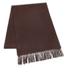 Cashmere Woven Scarf Chocolate