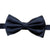 Satin Silk Bow Tie Black